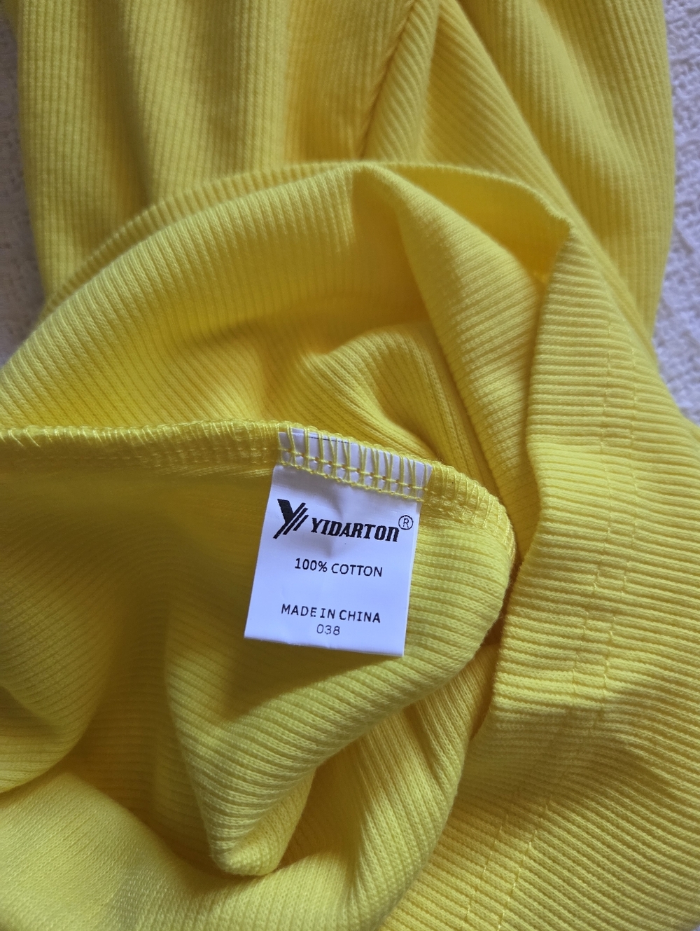 Yidarton Ribbed Tank - Picture 5 of 6